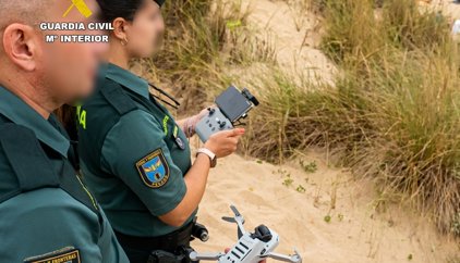 Identificado un piloto y un dron en la zona restringida de un punto de observación en Valdearenas
