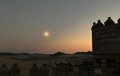 Lágrimas de emoción y aplausos en el eclipse desde un castillo de Valladolid: "Lo vas a recordar toda la vida"