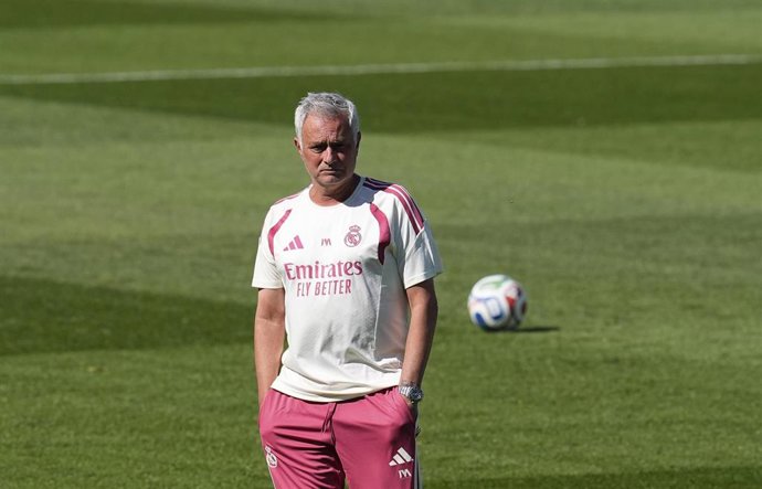 José Mourinho, entrenador del Real Madrid.