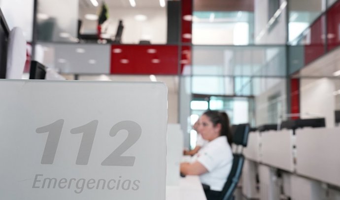 Archivo - Sala regional de 112 Andalucía