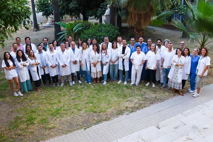 Miembros del Servicio de Oncología del Hospital Regional Universitario de Málaga