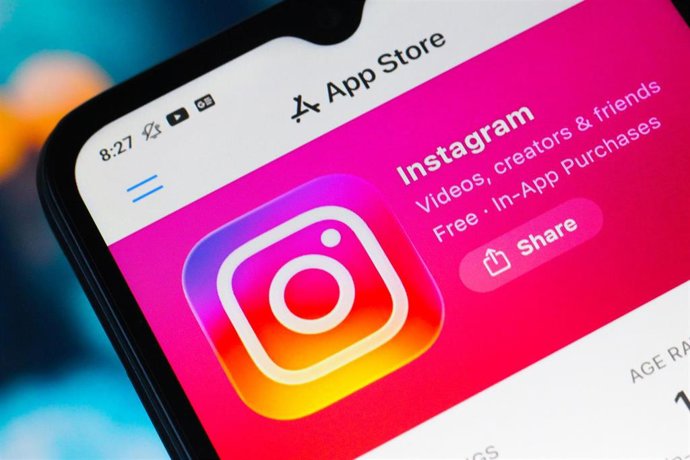 Archivo - Imagen de Instagram.