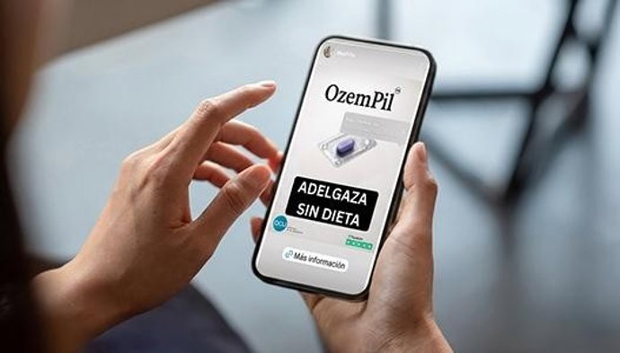 La OCU denuncia el uso fraudulento de su nombre y logotipo para promocionar el supuesto adelgazante 'OzemPil'