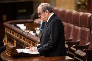 Archivo - El defensor del pueblo, Ángel Gabilondo, durante una sesión plenaria, en el Congreso de los Diputados, a 28 de mayo de 2026, en Madrid (España). 