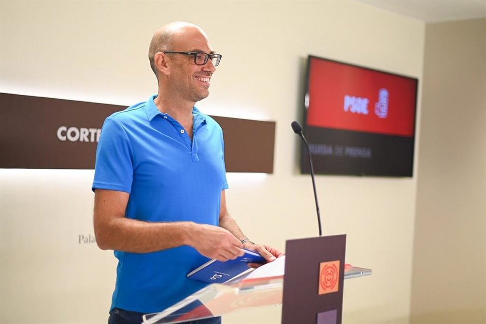 El diputado del PSOE Jorge Pastor.