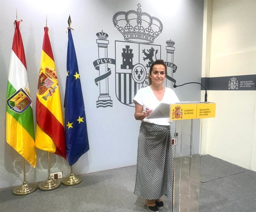 La delegada del Gobierno, Beatriz Arraiz