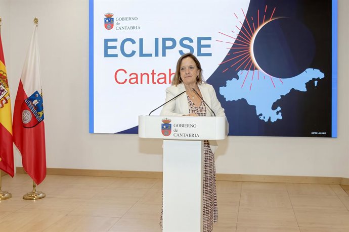 A secretária de Presidência e Segurança, Isabel Urrutia, faz uma avaliação das medidas tomadas para o eclipse.