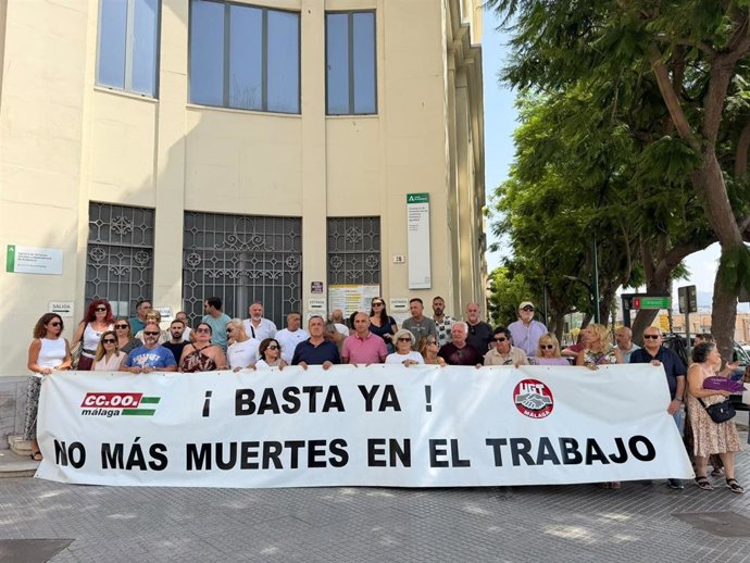 UGT y CCOO tras la muerte de un trabajador en Tolox