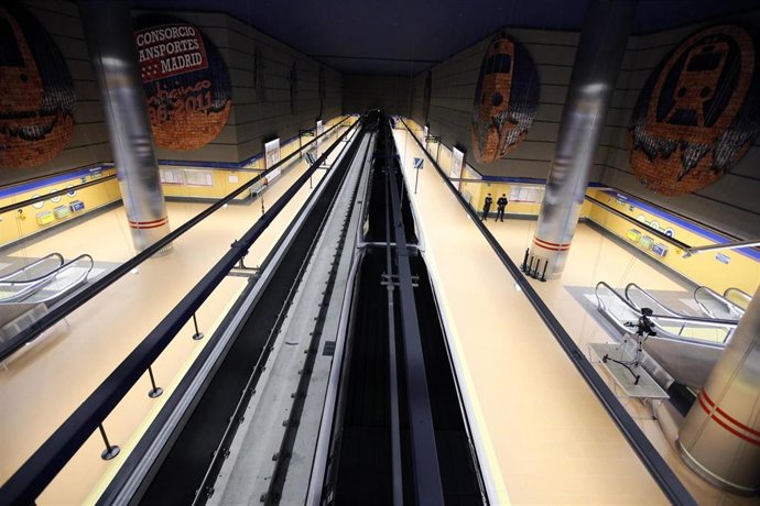 Archivo - Estación de metro de Mirasierra