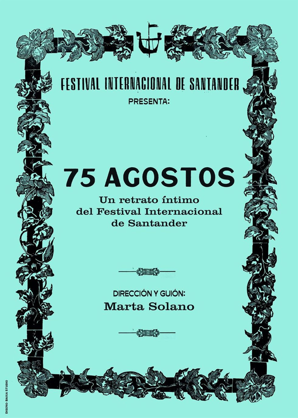 Cartel del documental '75 agostos' del FIS
