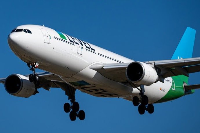 Un avión de Level
