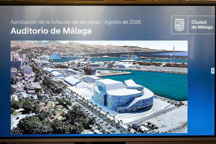 Futuro auditorio de Málaga