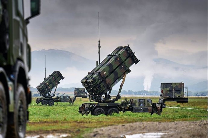 (Foto de ARCHIVO)  Sistemas de defensa aérea Patriot de las Fuerzas Armadas de Países Bajos    REMITIDA / HANDOUT por MINISTERIO DE DEFENSA DE PAÍSES BAJOS  20/8/2025