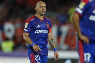 Futbol, Universidad de Chile vs Universidad de Concepcion. Fecha 6, Liga de Primera 2026. El jugador de Universidad de Chile Marcelo Diaz es fotografiado durante el partido de primera division contra Universidad de Concepcion disputado en el estadio