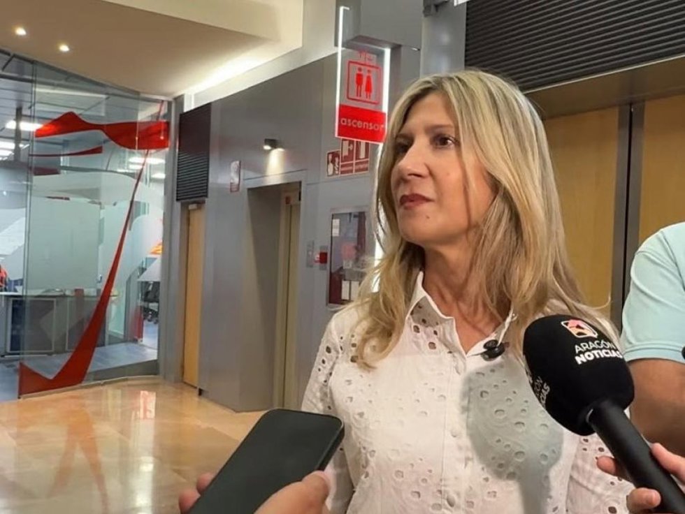 La vicepresidenta del Gobierno de Aragón, Mar Vaquero.