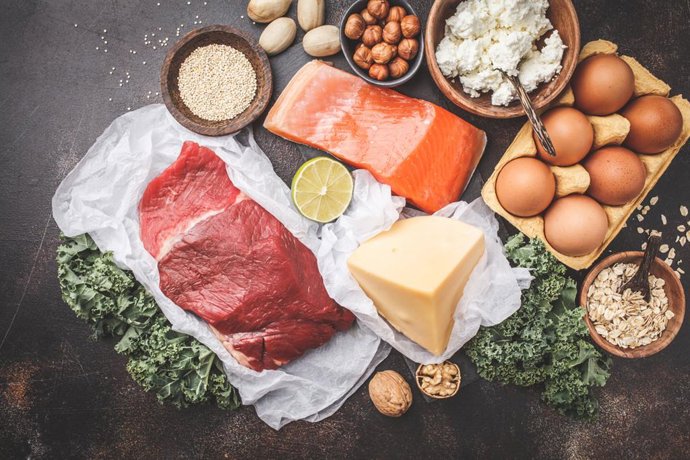 Archivo - Imagen de recurso de alimentos con proteínas.