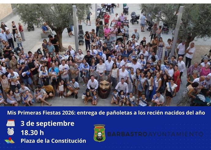 Cartel anunciador del acto.