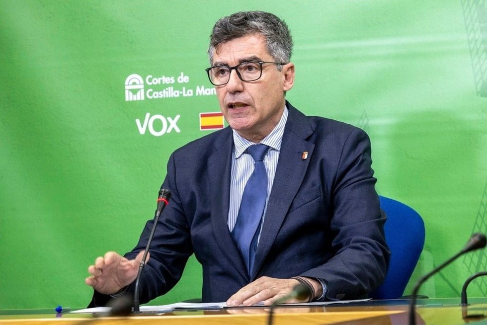 El diputado de Vox, Francisco Cobo.