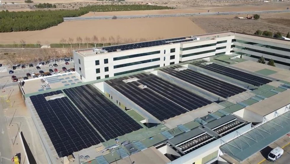Placas solares.