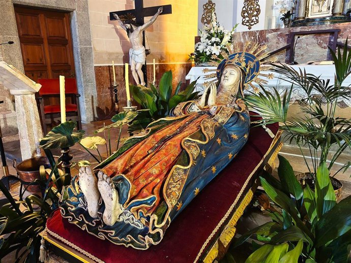 Las iglesias de Mallorca expondrán 81 'llits' de la Virgen María con motivo de la festividad de la Asunción