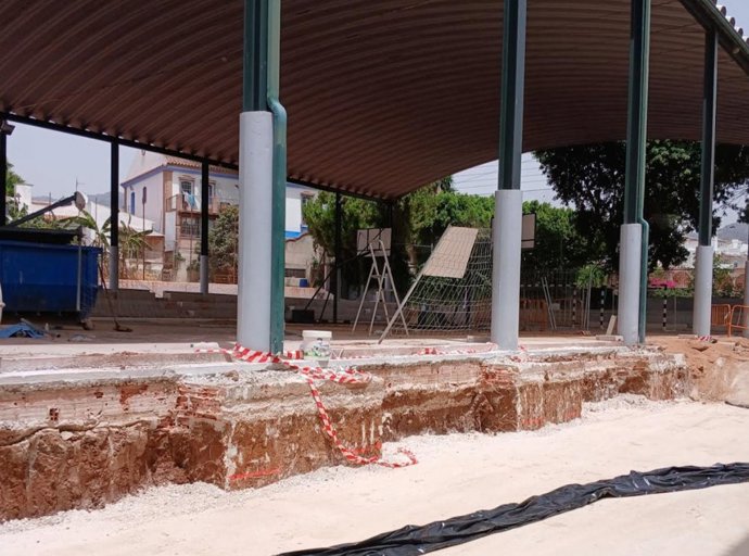 Obras en centros docentes de Málaga 