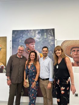 Presentación de la exposición dedicada a Brasil en el centro cívico de Cazoña