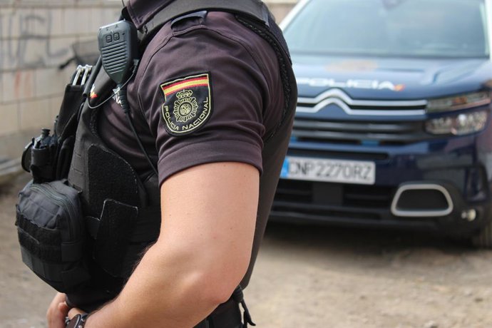 Imagen de archivo de un agente de la Policía Nacional