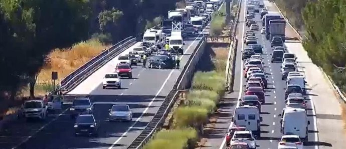 Imagen de la DGT del accidente