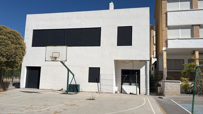 Obras en el IES Antonio de Mendoza, de Alcalá la Real.