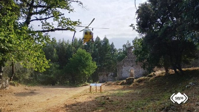 Evacuado al Hospital del Oriente un senderista de 68 años tras sentirse indispuesto en Pimiango