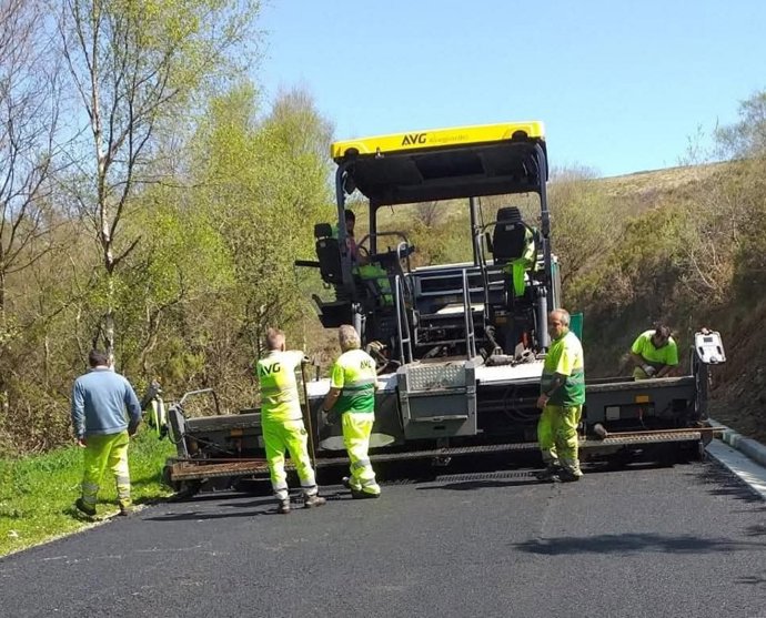 Obras en carreteras.