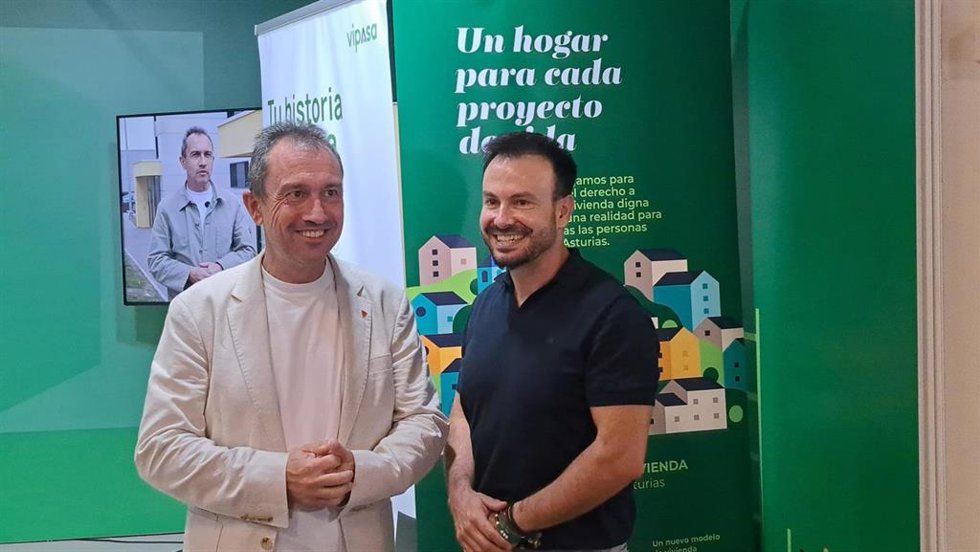 El consejero de Ordenación del territorio, Ovidio Zapico, en fidma.