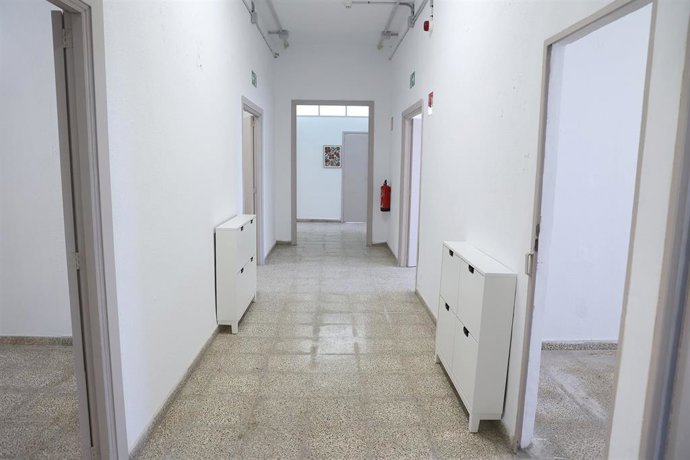 Archivo - Inauguración del nuevo espacio de primera acogida del Consell de Mallorca para menores migrantes no acompañados