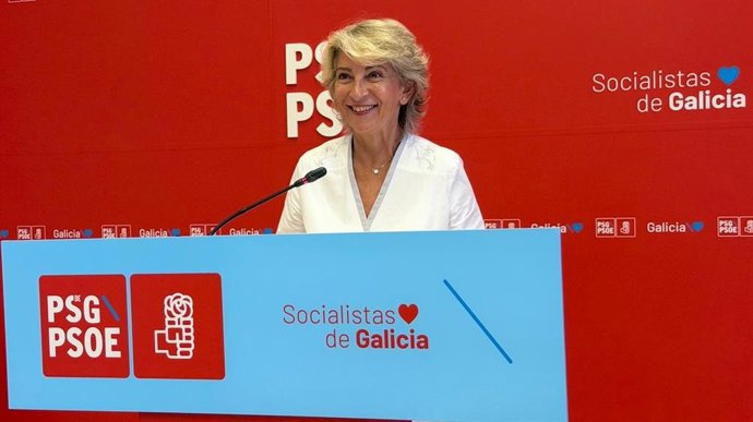 La parlamentaria del PSdeG Silvia Longueira.