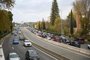 Tarde tranquila en las carreteras madrileñas en la Operación Salida, con tráfico lento en la A-3