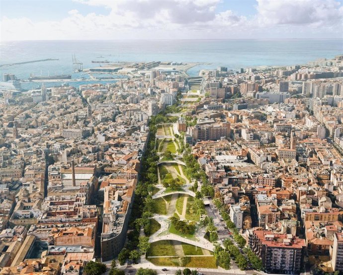 Archivo - Infografía de la integración urbana del Guadalmedina