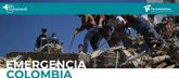 Foto: Farmamundi lanza una campaña de fondos para enviar medicamentos y material sanitario a Colombia tras el terremoto