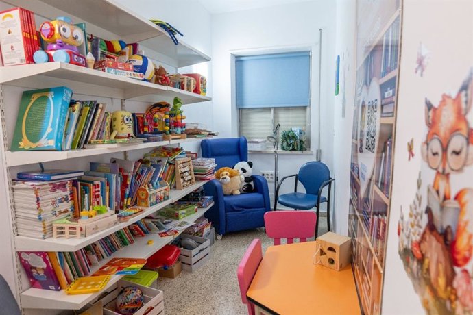 Punto de lectura en el Hospital de Jaén
