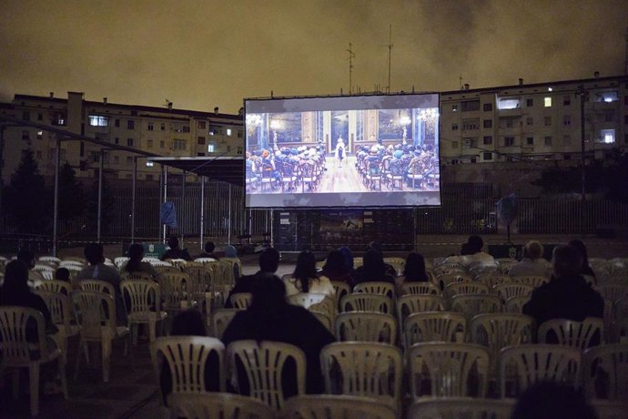 Archivo - Imagen de archivo de una de las sesiones de 'Noche de cine'