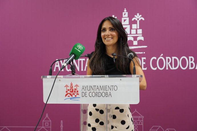 La viceportavoz del PSOE en el Ayuntamiento de Córdoba, Mamen González.