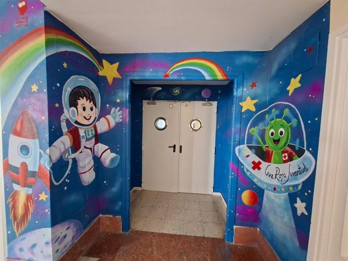 Entrada a las Consultas Externas de Pediatría y Neonatología del Hospital Universitario de Puerto Real, del Servicio Andaluz de Salud (SAS)