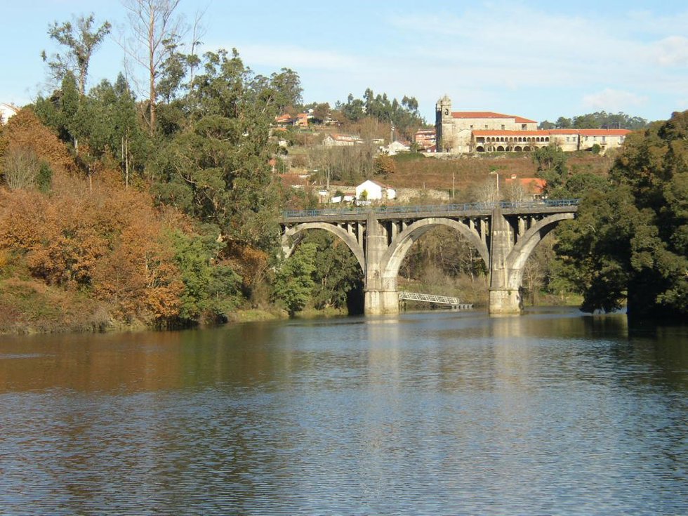 Archivo - Río Lérez a su paso por Pontevedra, en imagen de archivo.