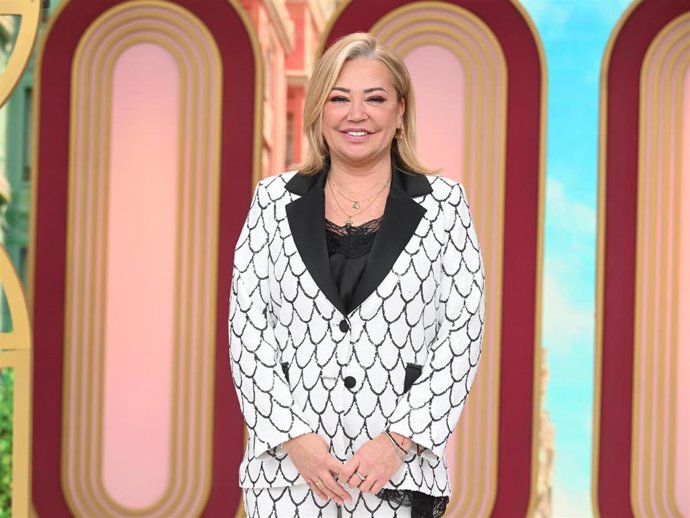 Archivo - Belén Esteban en la presentación de uno de sus programas.