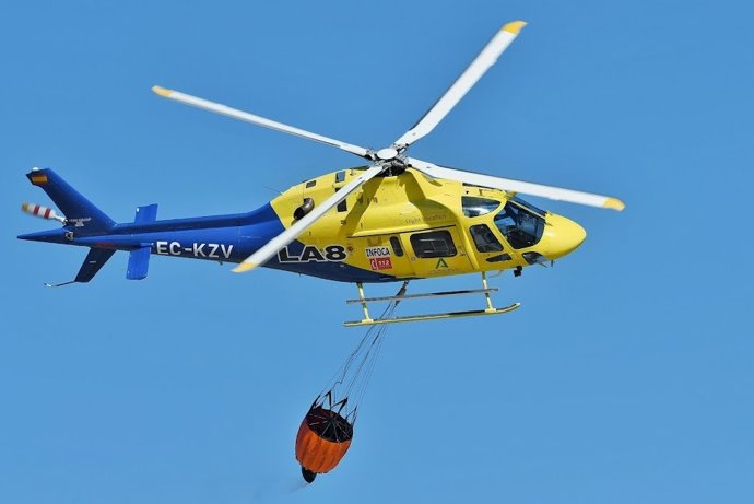 Helicóptero del Plan Infoca.