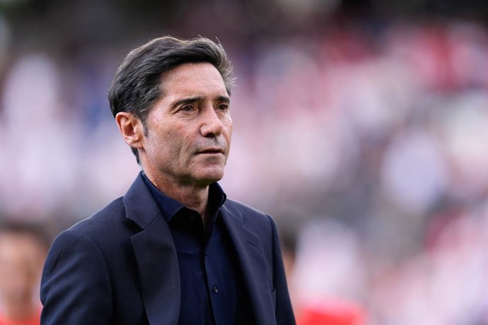 Archivo - Marcelino Garcia Toral, head coach of Villarreal CF, looks on during the Spanish League, LaLiga EA Sports, football match played between Rayo Vallecano and Villarreal CF at Estadio de Vallecas on May 17, 2026, in Madrid, Spain.
