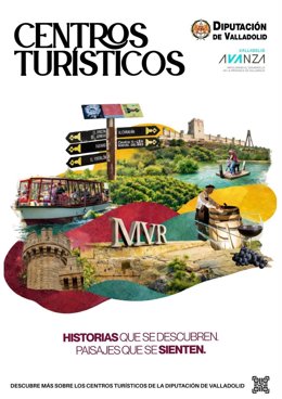 Cartel de la programación en centros turísticos.