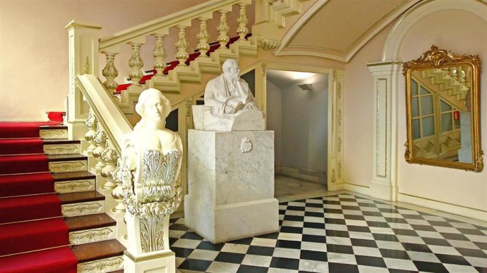 Archivo - Busto de Sorolla en el Museu de la Ciutat