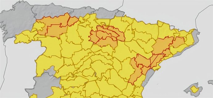 La CHE advierte de crecidas "puntuales y súbitas" en la Cuenca del Ebro ante la previsión de lluvias intensas