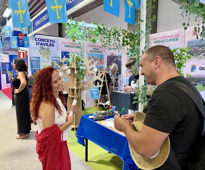 Estand de Avilés en Fidma