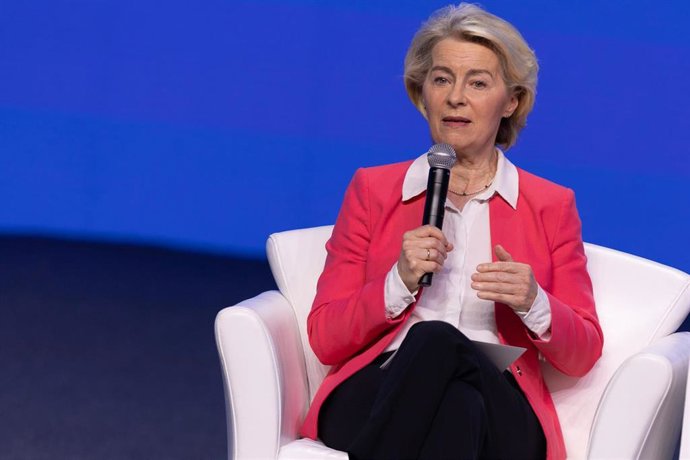 Archivo - La presidenta de la Comisión Europea, Ursula von der Leyen
